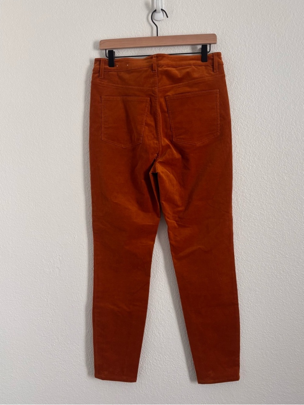 Soft Surroundings Women's Size 10 Orange Corduroy Skinny Pants - Picture 4 of 4